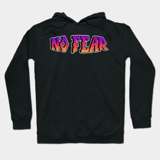 No Fear word letters graffiti style Hoodie